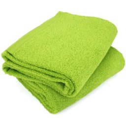 Linnea - Lot de 2 draps bain 90x150 alpha - Vert Pistache
