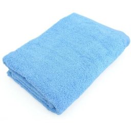 Linnea - Drap de bain 100x150 pure - Bleu ciel