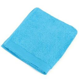 Linnea - Serviette de toilette 50x100 alba - Bleu océan