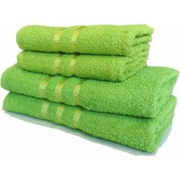 Ensemble 3 Serviettes 50 x 90 cm - Anis