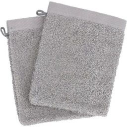 Gant de toilette 16x21 alba - Gris Argent