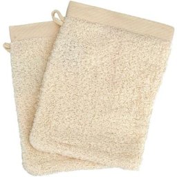Gant de toilette 16x21 alba - Ivoire