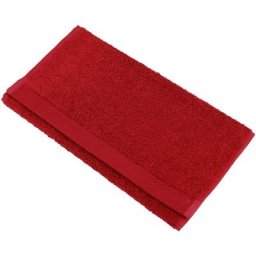 Linnea - Serviette invité 30x50 alba 30x50 cm - Rouge Bordeaux