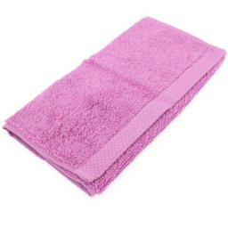 Linnea - Serviette invité pure 550 g/m2 33x50 cm - Rose lavande