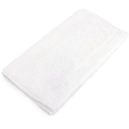 Linnea - Serviette invité pure 550 g/m2 33x50 cm - Blanc