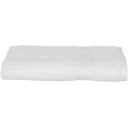 Atmosphera - Serviette de toilette blanche 50x90 créateur d'intérieur - Blanc