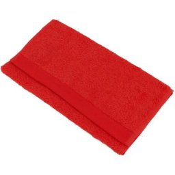 Linnea - Serviette invité 30x50 alba 30x50 cm - Rouge