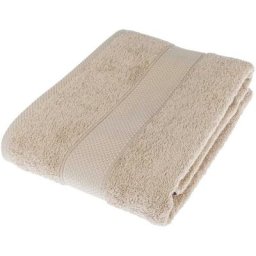 Homescapes - Serviette 100% Coton - Galet - 100 x 150 cm - Pierre