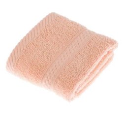 Homescapes - Serviette 100% Coton - Pêche - 30 x 30 cm - Pêche