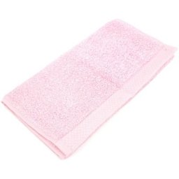Linnea - Serviette invité pure 550 g/m2 33x50 cm - Rose bonbon