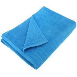 Linnea - Drap de plage 90x160 cm kupari - Bleu Turquoise