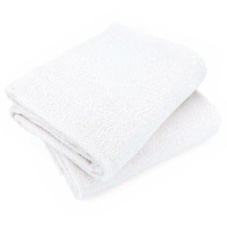 Linnea - Lot de 2 draps bain 90x150 alpha - Blanc