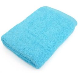 Linnea - Drap de bain 100x150 pure - Bleu océan