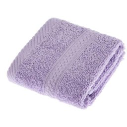 Homescapes - Serviette 100% Coton - Lila - 30 x 30 cm - Lila