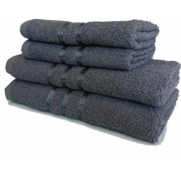 Maison&marques - Ensemble 2 Serviettes 90 x 150 cm - Gris