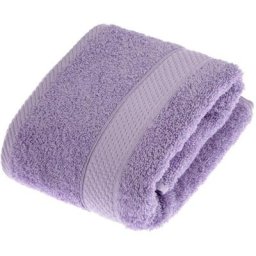 Homescapes - Serviette 100% Coton - Lila - 50 x 90 cm - Lila