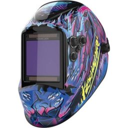 Masque de Soudage à Couleur Véritable, 10X9cm Grand écran de Vue Auto Darkening Casque de Soudage à