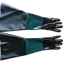 Machine de sablage gants spéciaux gants de sablage gants de protection du travail avec anneau de