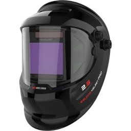 Masque de Soudage à Grande Visibilité Auto-obscurcissant Couleurs Réelles Casque de Soudage