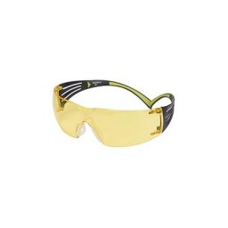 Lunettes de protection SecureFit 400, jaune 3M SF403AF - noir, vert