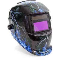 Casque Soudure Obscurcissement automatique Réglage Teinte Alimentation solaire Design Éclair