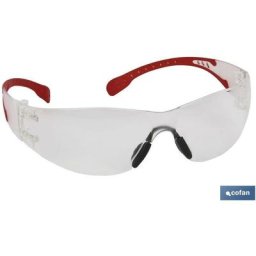 Lunettes de sécurité Super Light 18grs verres transparents