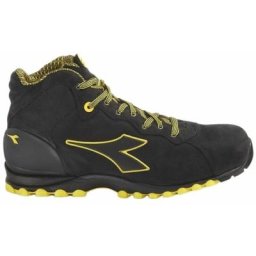 Chaussures de sécurité montantes Diadora beat DA2 mid S3 hro src Noir 44 - Noir