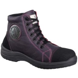 Chaussure de sécurité haute femme Lemaitre Libert'in S3 src Violet / Noir 41 - Violet / Noir