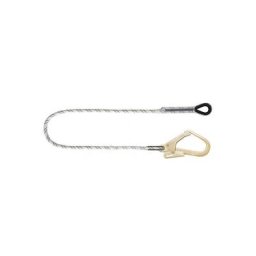 Longe de retenue corde tressée avec mousqueton d'échafaudage - 1.8 m - FA4050220