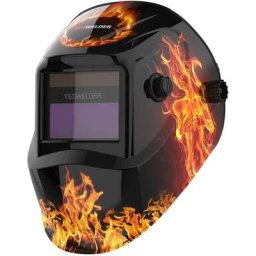 Masque de Soudage True Color, Casque de Soudage à Obscurcissement Automatique Alimenté par