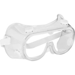3x Lunettes Protection Sécurité Travail Transparentes Anti Buée Rayures Monobloc - Blanc, Beige