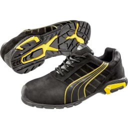 Chaussures de sécurité Amsterdam low S3 src - noir/jaune 46