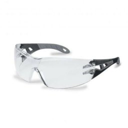 Uvex - Lunettes à branches incolores Pheos s Noir - Taille unique - Noir