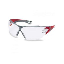 Lunettes de protection transparentes Pheos CX2 Uvex 9198 - Rouge - Taille unique - Rouge