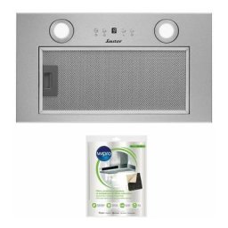 Sauter - Groupe filtrant aspirant inox Largeur 52cm 3 vitesses Débit d'air 571m3/h - Gris