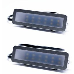 Viesta - 2x lampe de remplacement led 1,5W blanc froid pour hotte îlot VDI90230EG avec câble,