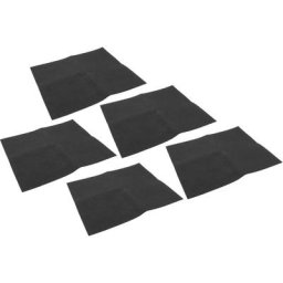 Vhbw - 5x Filtres à charbon actif universel pour hotte de cuisine 60 cm - 57 x 47 x 2,6 cm