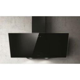 Elica - Hotte décorative inclinée 90cm 613m3/h noir prf0119828 - noir