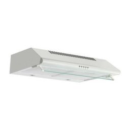 Hotte visière 344m³/h Airlux 60cm, ahc 640 wh - Blanc