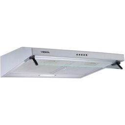 VDU6080SR hotte aspirante murale 60cm en acier inoxydable avec éclairage led - classe énergétique c