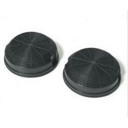 Lot de 2 filtres charbon type 47 (484000008784, CFC0141497) Hotte zanussi, bauknecht, ignis, ikea