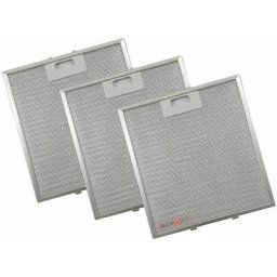 Lot de 3 - Filtre métal (anti graisses) 267x305mm (C00242705, C00280008) Hotte creda, brandt,