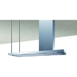 Hotte îlot - elea acier 146x60 cm. cheminée à gauche gauche 800 m3/h - acier