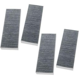 Vhbw - 4x Filtres à charbon actif remplacement pour Bora bakfs, BAKFS-002 pour table de cuisson