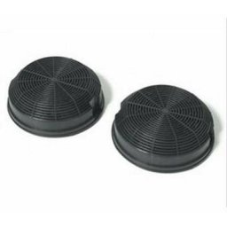 Lot de 2 filtres charbon type 47 (484000008784, CFC0141497) Hotte zanussi, bauknecht, ignis, ikea