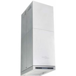 Hotte îlot avec écran tactile lcd et capteur 756 m³ / h led Vidaxl Argent