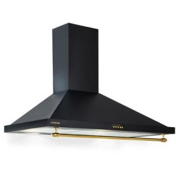Hotte Aspirante Cuisine 9 cm, Hotte Cheminée avec Filtres à Charbon, 61m³/h, 165W, Hotte de Cuisine