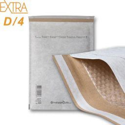 Lot de 10 Enveloppes à bulles extra D/4 format 180x265 mm