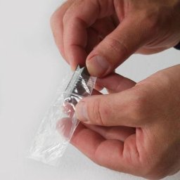 Lot de 500 Sachets plastiques à fermeture zip 40x60mm standard 50µ