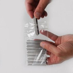 Enveloppebulle - Lot de 1000 Sachets plastiques à fermeture zip 80x120mm standard 50µ